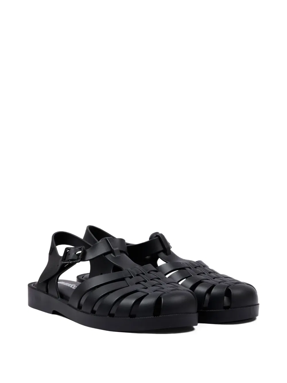Сандалии в виде клетки Mini Melissa, черный