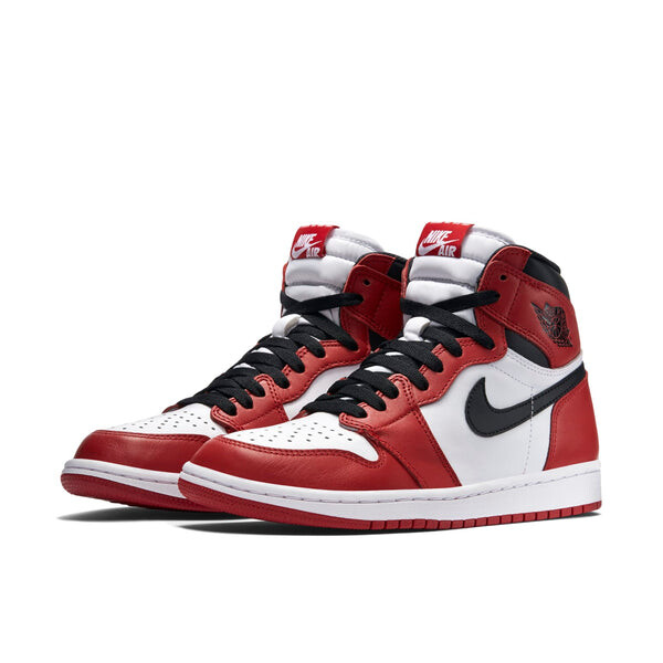 Кроссовки 1 ретро высокие og Air Jordan, белый — фото 4