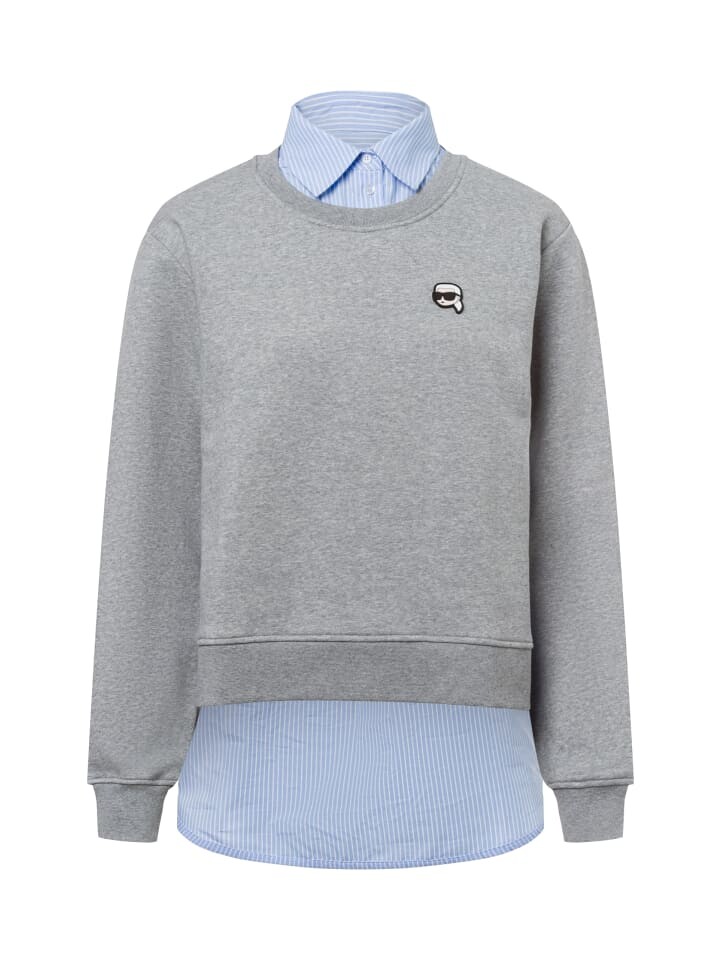 

Толстовка Karl Lagerfeld Sweatshirt, светло-серый