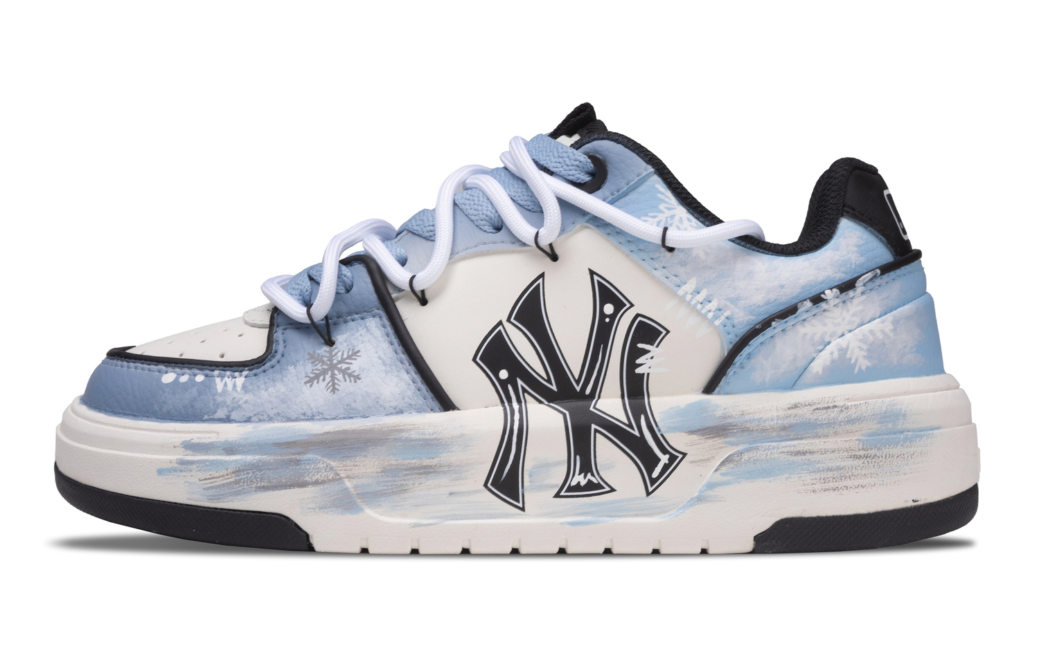 

Chunky Liner Abrasion Resistant низкие кроссовки для скейтбординга Unisex MLB, светло синий