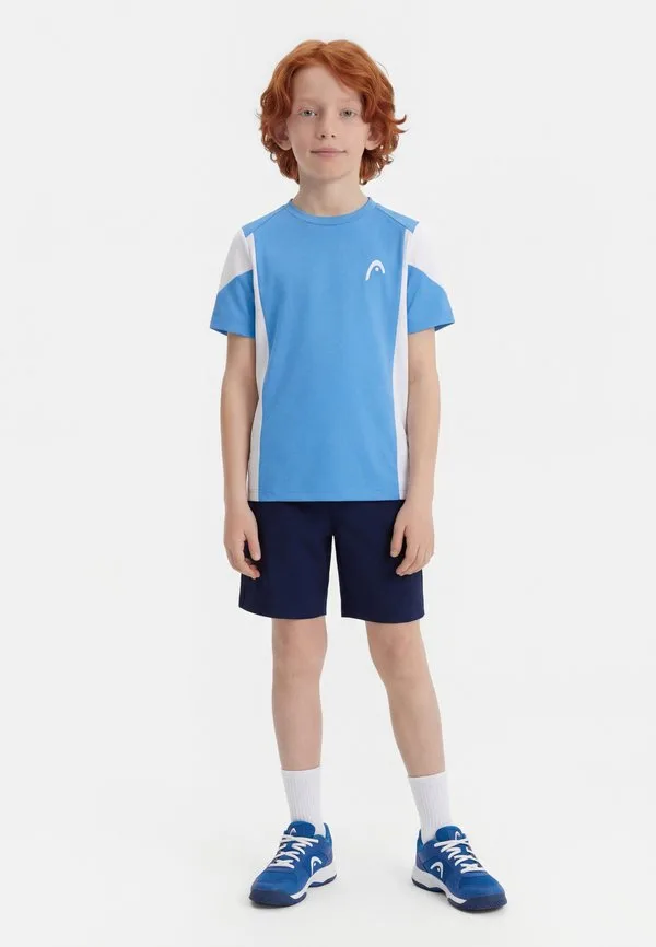 Спортивная футболка slice Head, Airforce Blue/ White