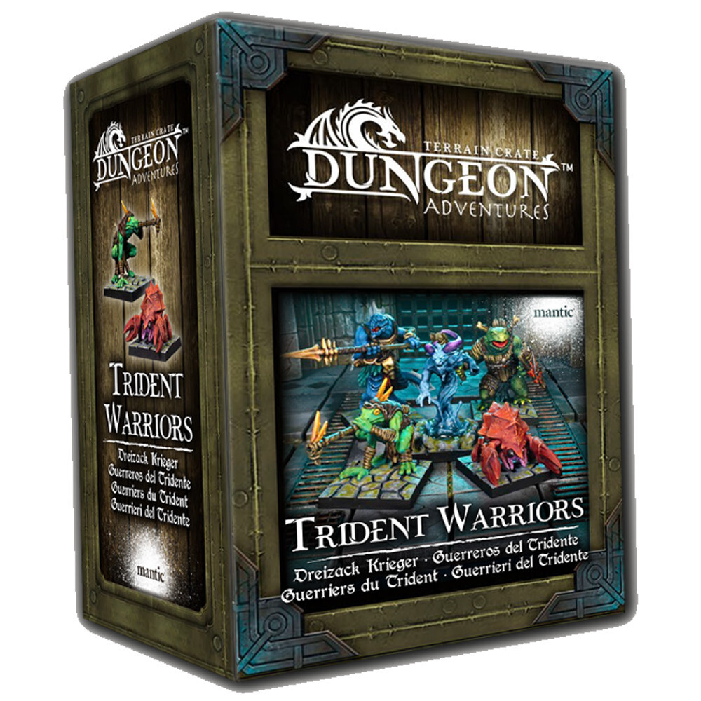 

Аксессуары Mantic Games Terrain Crate: Dungeon Adventures - Trident Warriors