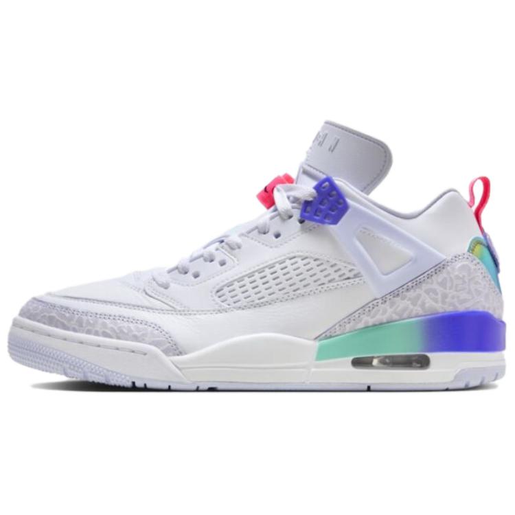 

Кроссовки Jordan Spizike Vintage Basketball Shoes Men Mid-top White/Indigo, белый/индиго