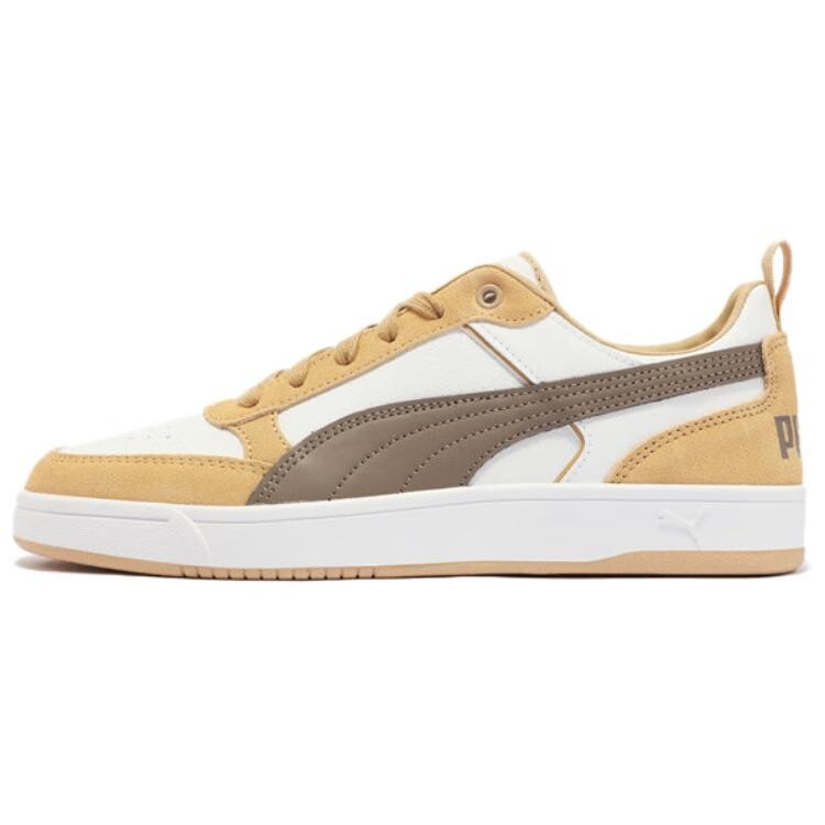 

Кроссовки Puma DRIBBLE Lifestyle Shoes Unisex Low-top White/brown/brown, белый