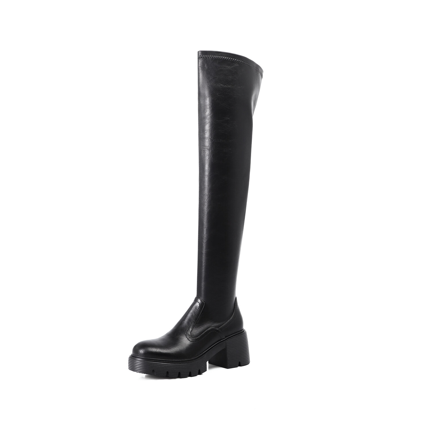 

Сапоги женские Pvaj, цвет Suede black