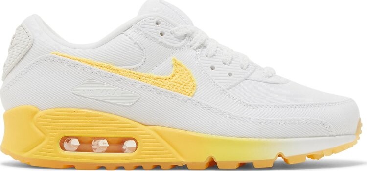 Кроссовки Wmns Air Max 90 SE 'Citron Daisy', белый
