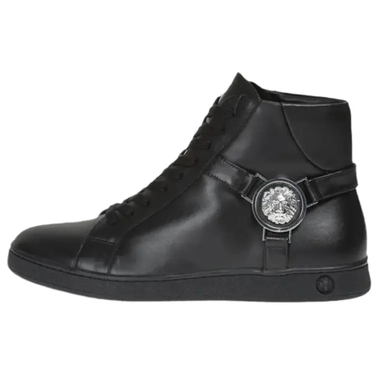 VERSUS x High top женские скейтерские кроссовки VERSACE, черный
