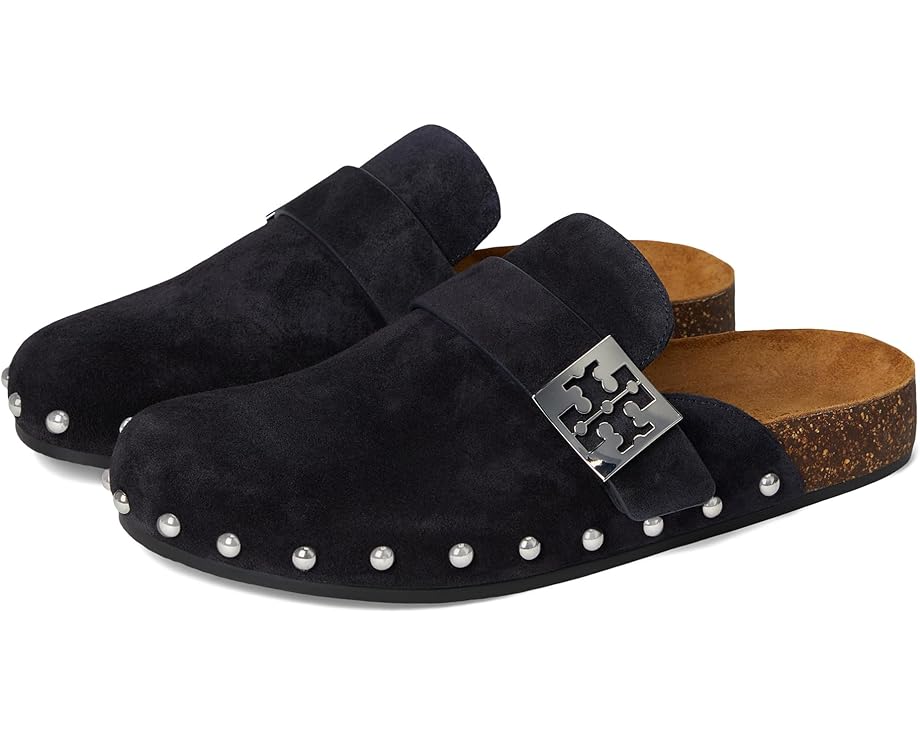 Балетки Tory Burch Mellow Stud Mule, цвет New Navy/Silver