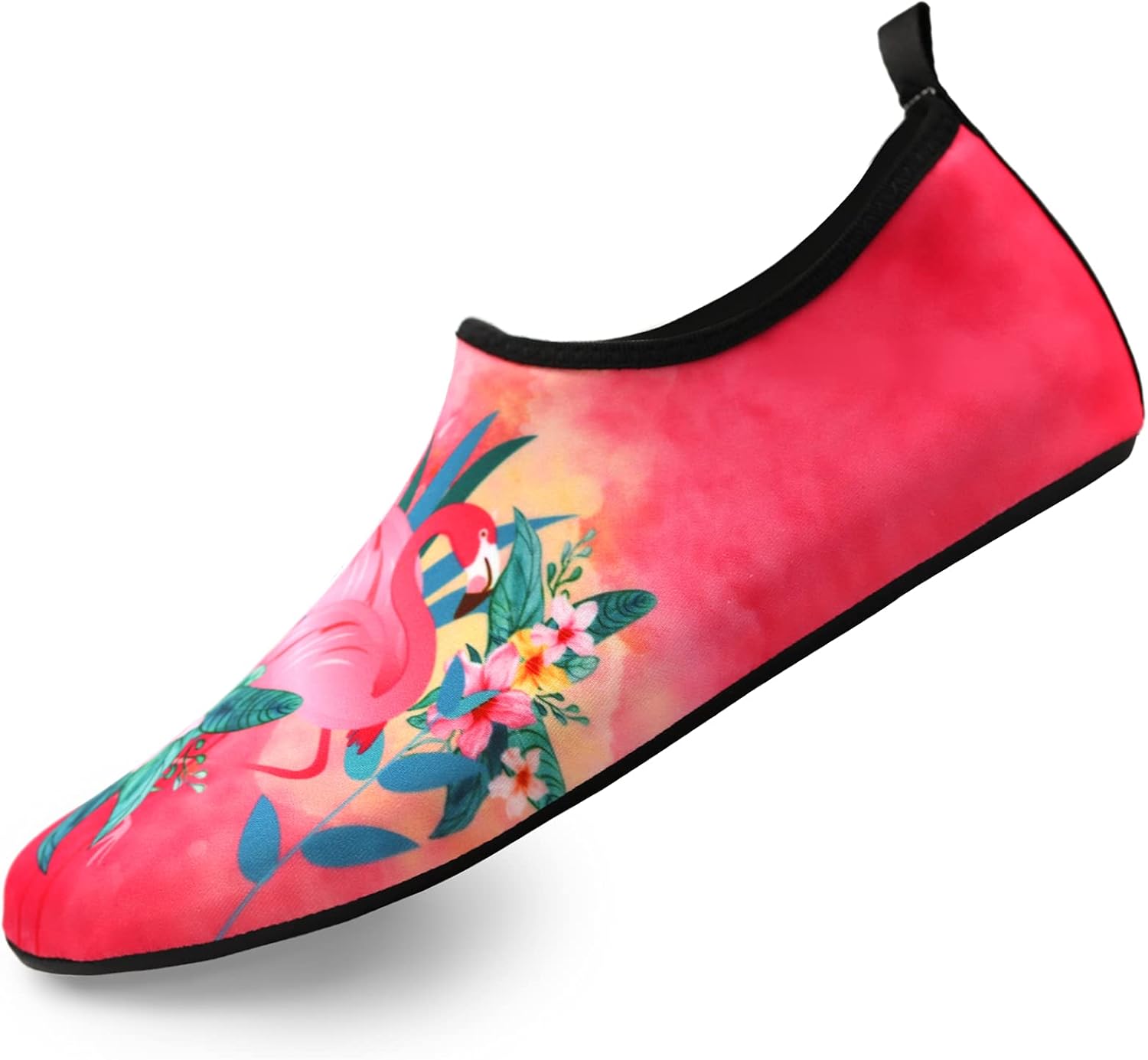 

Водные тапочки для женщин и мужчин, быстро сохнущие аква-йога носки, обувь-без пятки для плавания, пляжа, бассейна, серфинга и тренировок Fadtop, розовый