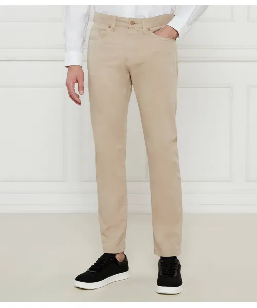 

Брюки h-delaware5 Slim fit Boss, бежевый