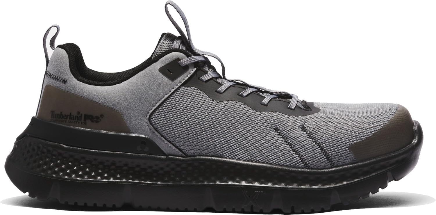 Timberland PRO мужские ботинки Setra с композитным защитным носком, Grey/Black-2024 New — фото 3