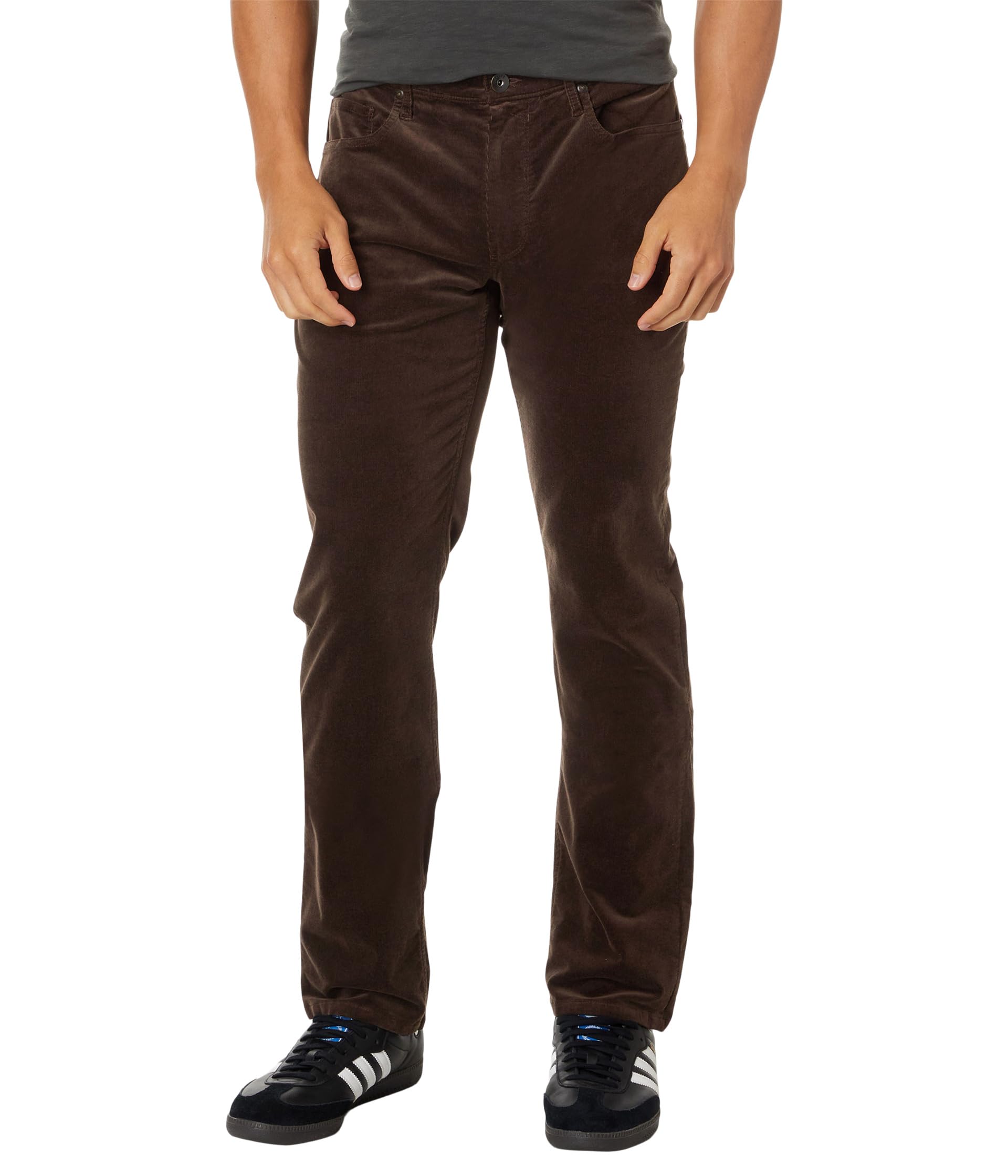 

Брюки Paige Normandie Straight Fit Stretch Corduroy Pants, Deep Woods