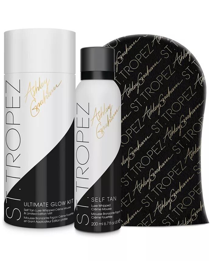 

2 шт. Ashley Graham Ultimate Glow Набор St. Tropez