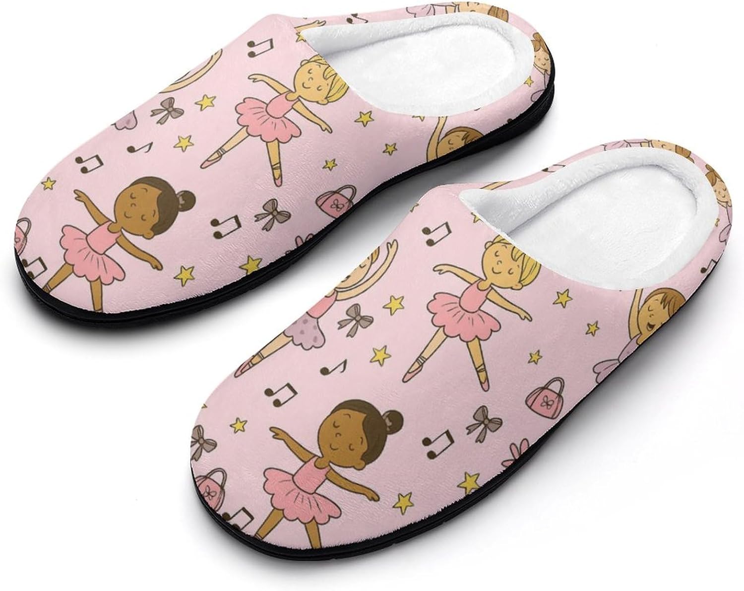 

Домашние тапочки KKdskkds из хлопка с изображением красочного дельфина, выпрыгивающего из океана. Нескользящие, уютные, теплые, дышащие, Cute Ballerina Girls