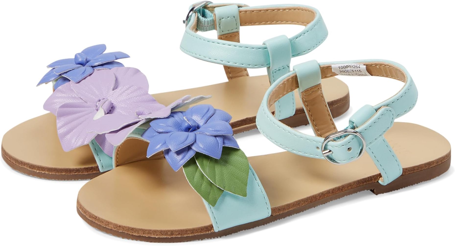 

Сандалии Janie and Jack Flowered Sandal, цвет Multicolor