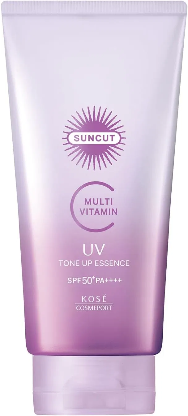 Солнцезащитная эссенция Suncut Multivitamin Tone Up UV Essence Clear Lavender 80g — фото 2
