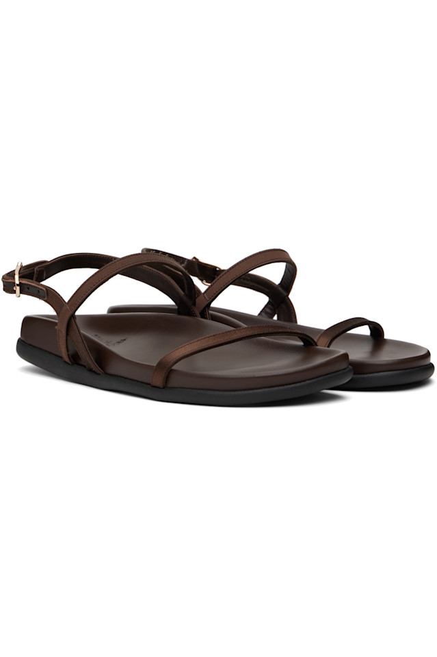 Эвирали сандалии с анатомической стелькой Ancient Greek Sandals, коричневый — фото 4