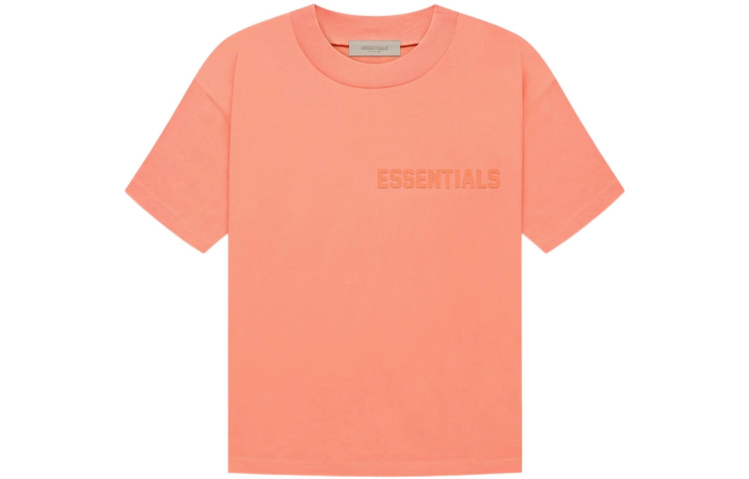 

Футболка унисекс Fear of God Essentials, цвет coral red