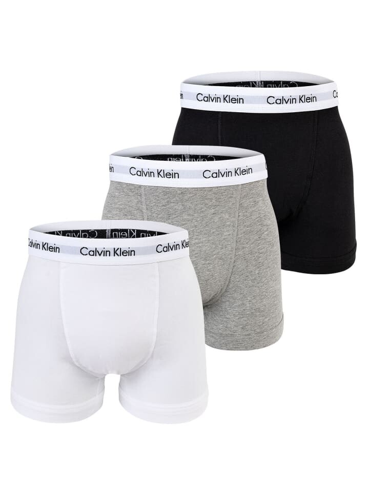 

Боксеры Calvin Klein short 3er Pack, цвет schwarz/weiß/grau