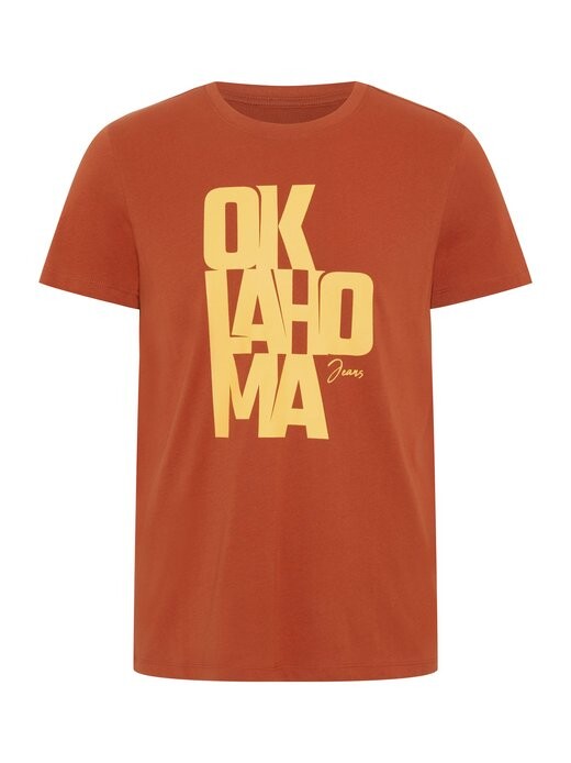 

Футболка Oklahoma Jeans, коричневый