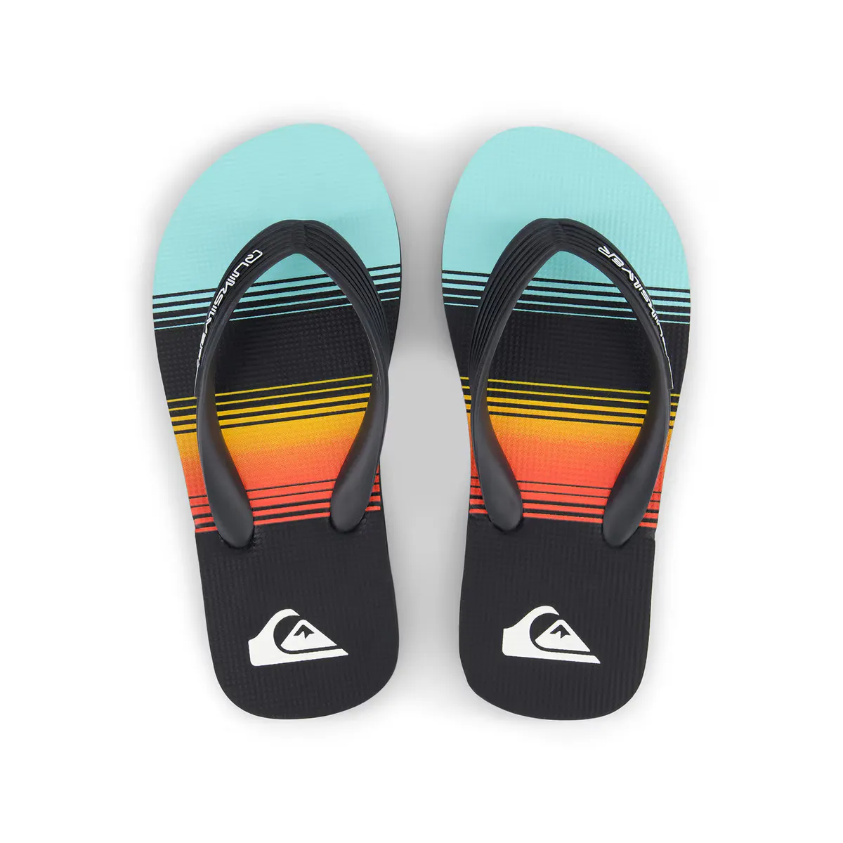 

Детские шлепанцы Quiksilver, синий/черный