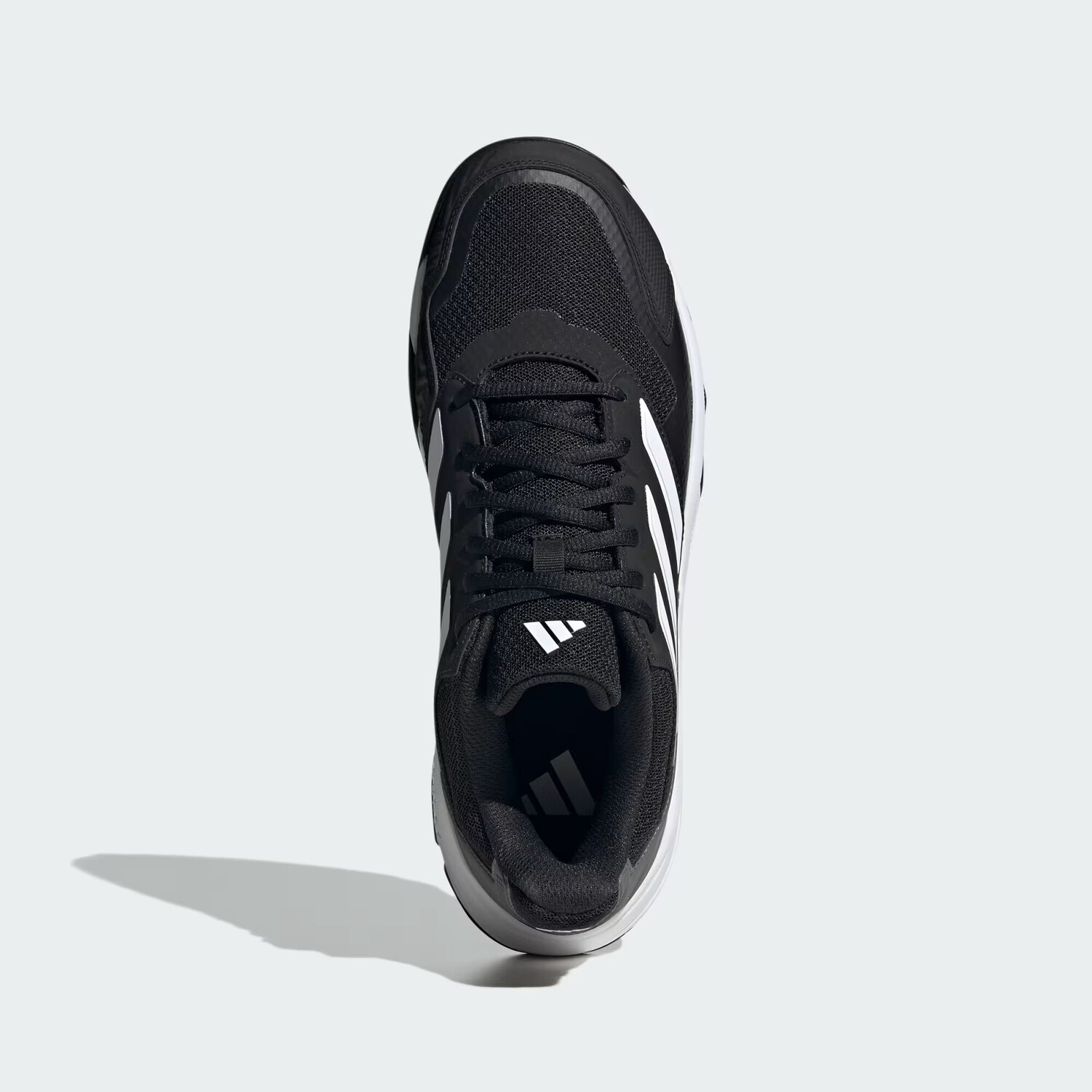 Теннисные туфли CourtJam Control 3 Adidas, цвет Core Black/Cloud White/Grey Four — фото 2