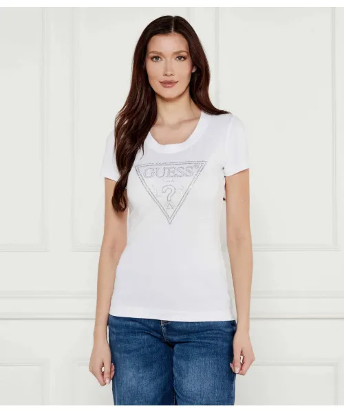 

Футболка Slim fit Guess Jeans, белый