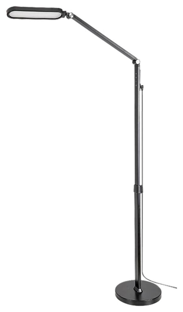 

Торшер DRACO металл черный LED 13Вт 3000-6000К В: 66см - 140см Ш: 60см с диммированием, сенсорным выключателем Rabalux