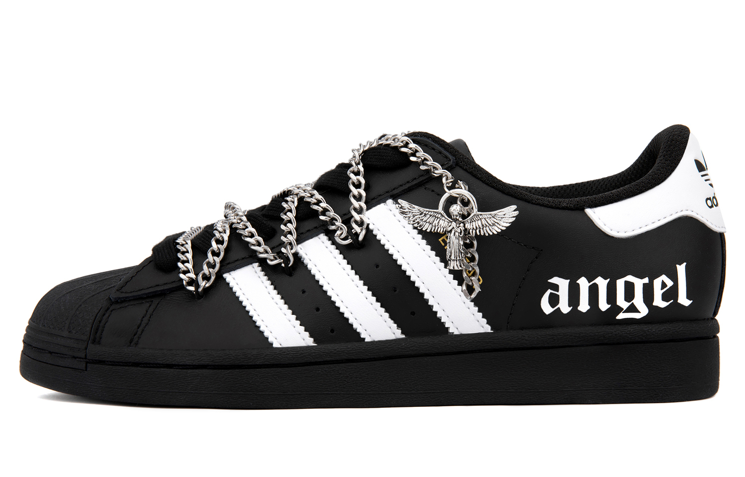 

Adidas Originals SUPERSTAR нескользящие лоу-топы для скейтбординга унисекс черные, цвет Black