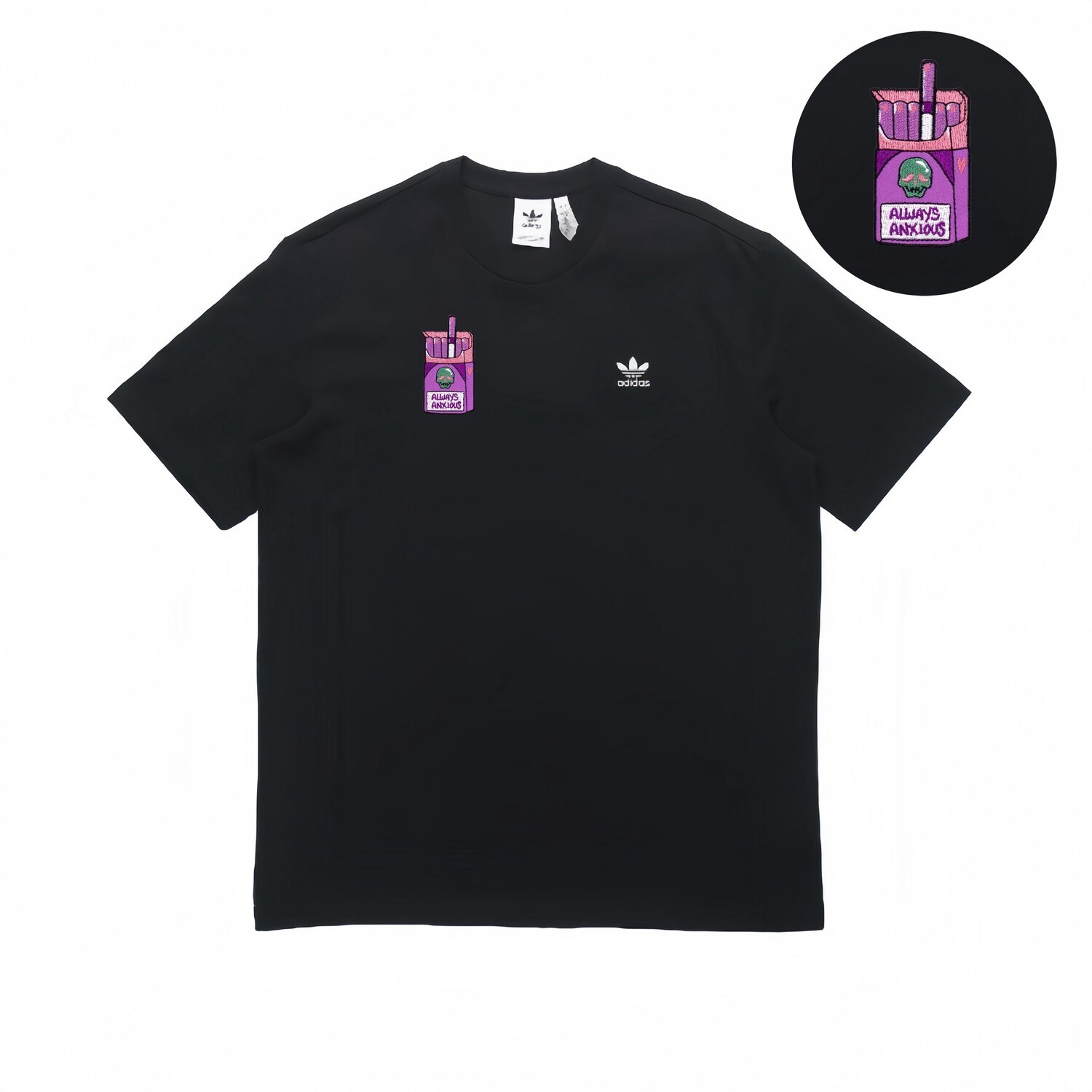 

Футболка мужская черная Adidas Originals, черный