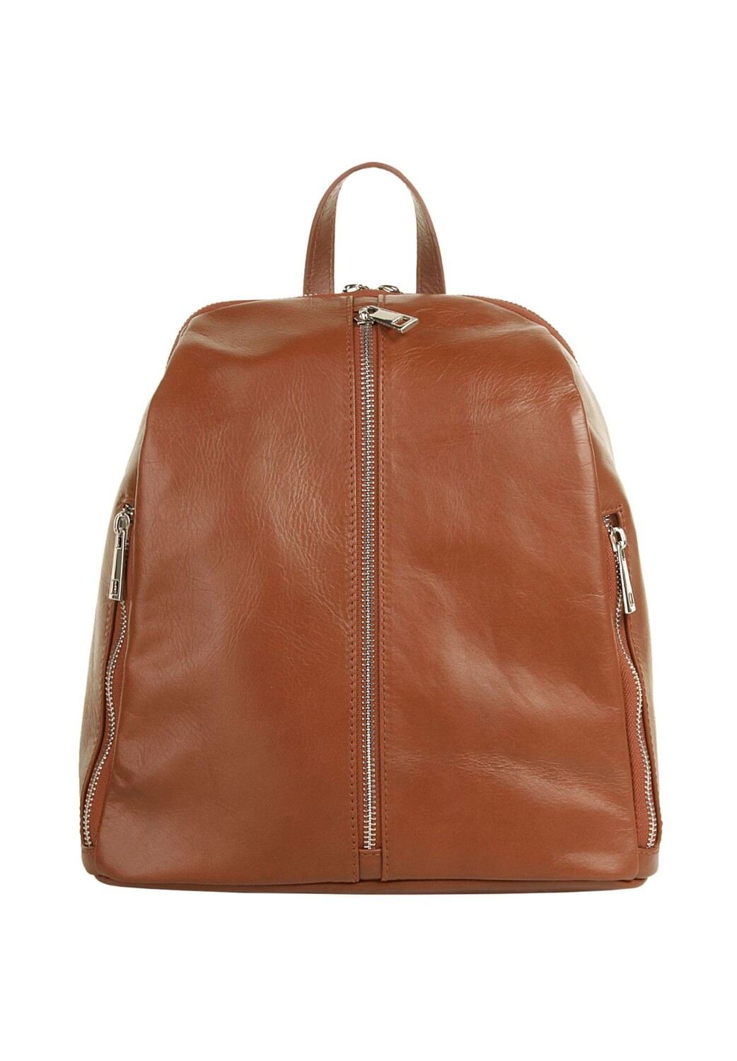 

Рюкзак из натуральной кожи, производство Италия Samantha Look, цвет Cognac