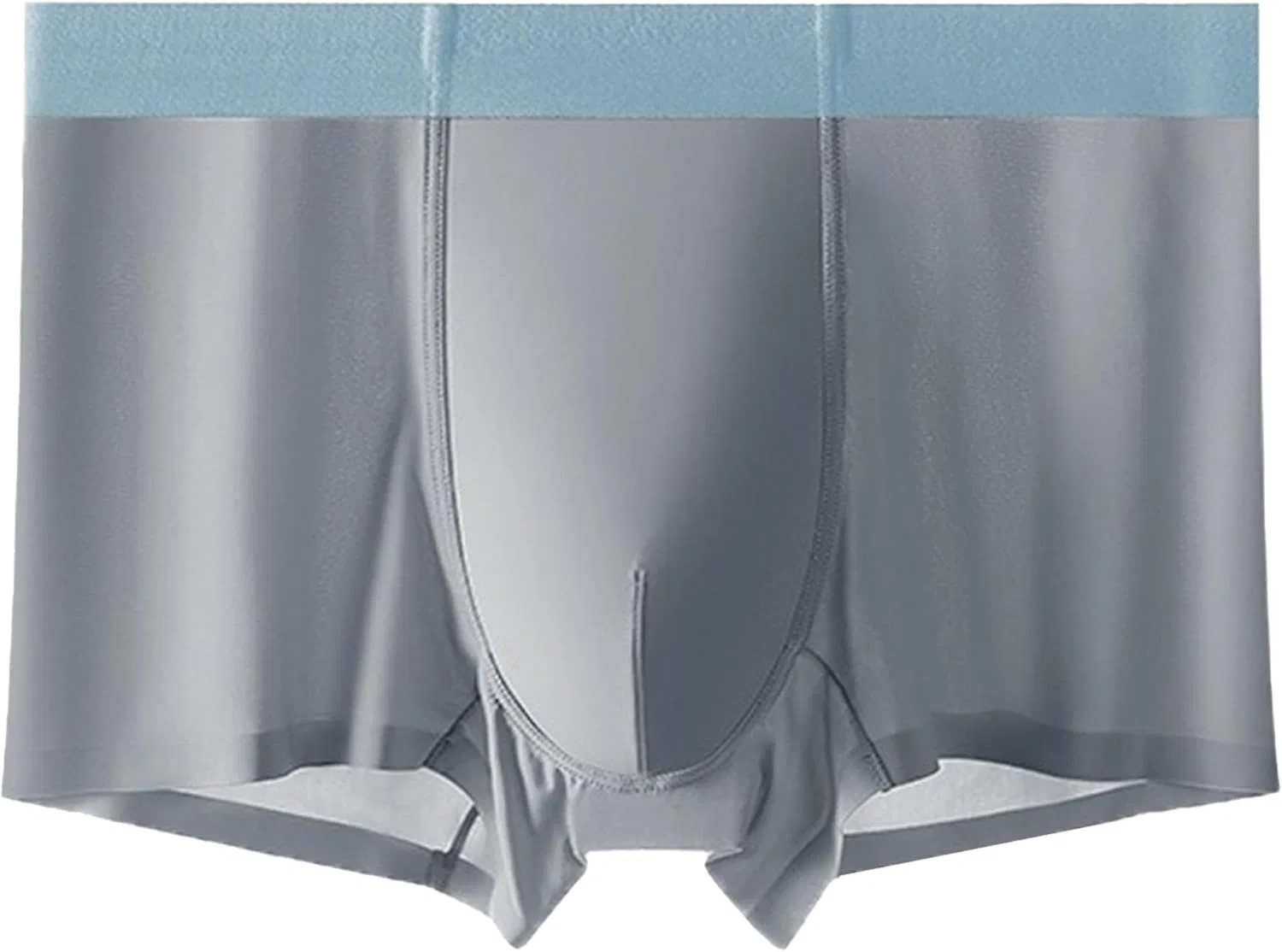 Боксеры шелковые, Men's Seamless, серый