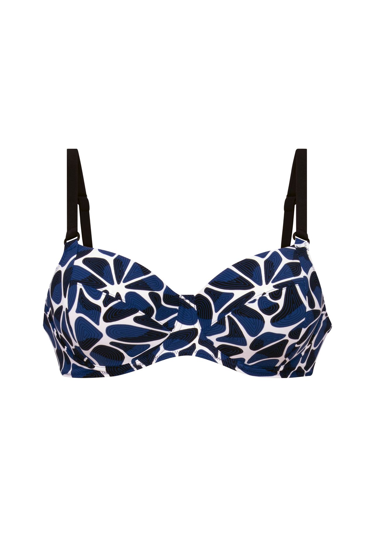 

Верх бикини Blue Depths Anita, цвет Schwarz Pool Blue