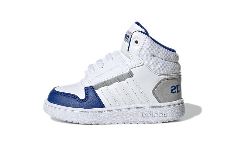 

Кроссовки adidas neo Hoops 2.0 Toddler Shoes TD Mid-top White/Royal Blue