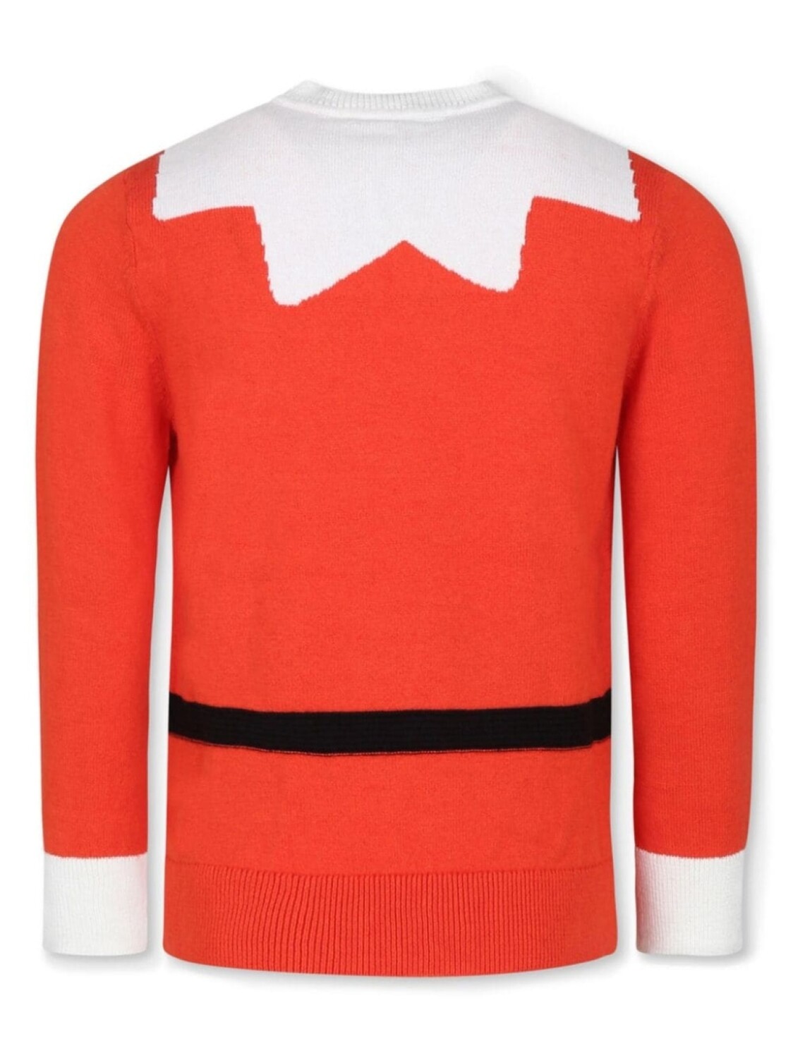 Stella McCartney Kids свитер с изображением Санта-Клауса, красный — фото 2