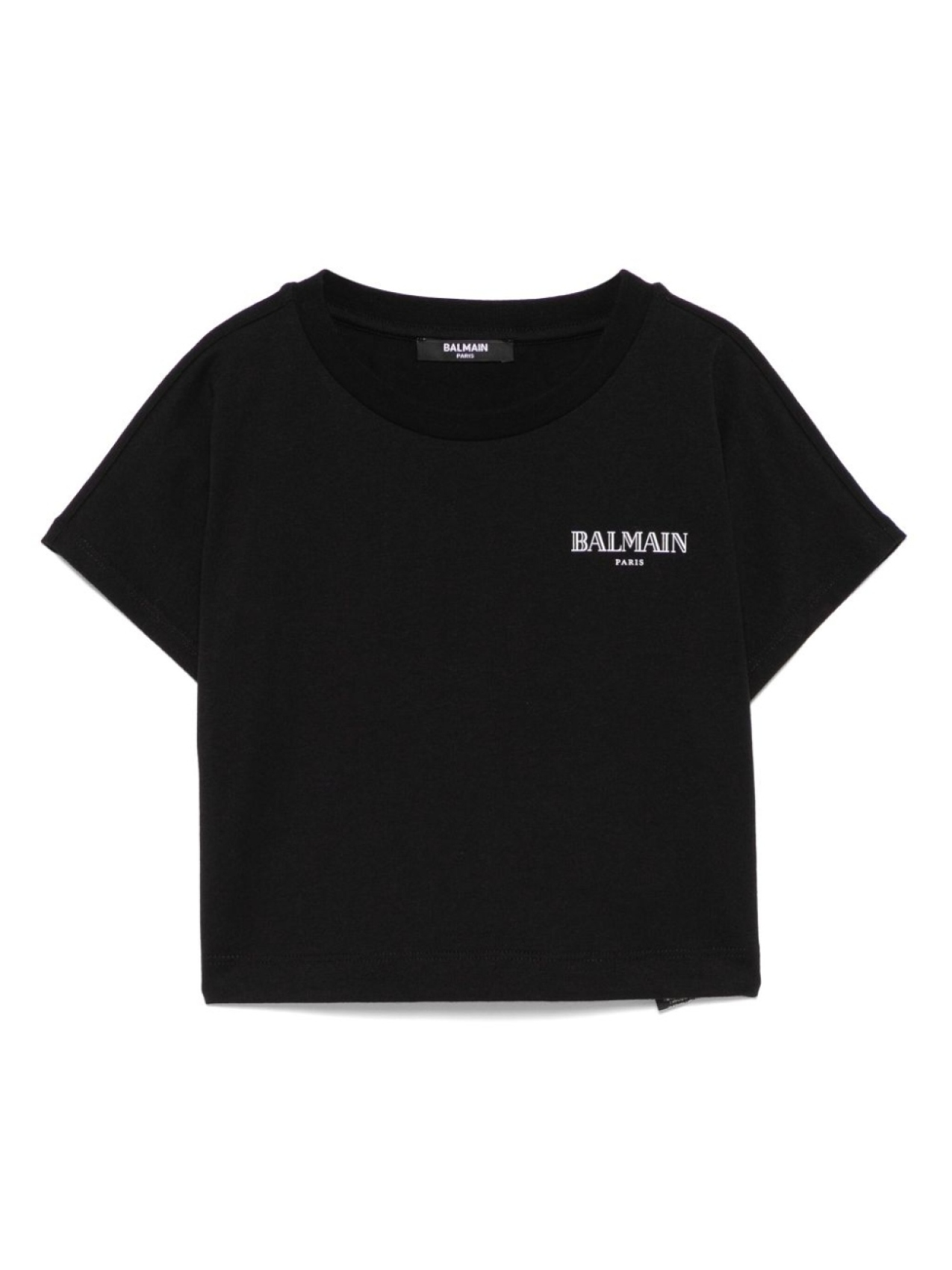 

Футболка с логотипом Balmain Kids, черный