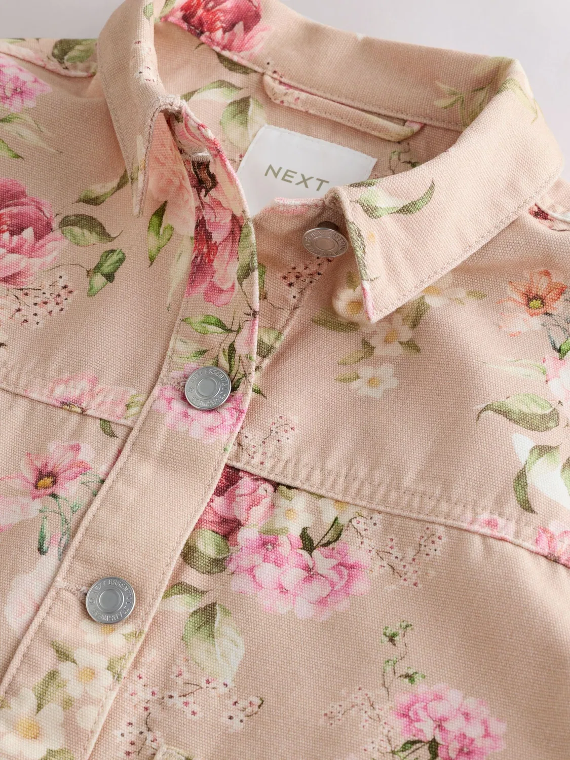 Куртка межсезонья Next, Pastel Pink/Light Pink — фото 3