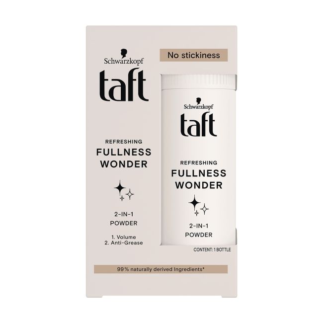 

Пудра для волос Fullness Wonder 2-в-1 Taft, 10 гр