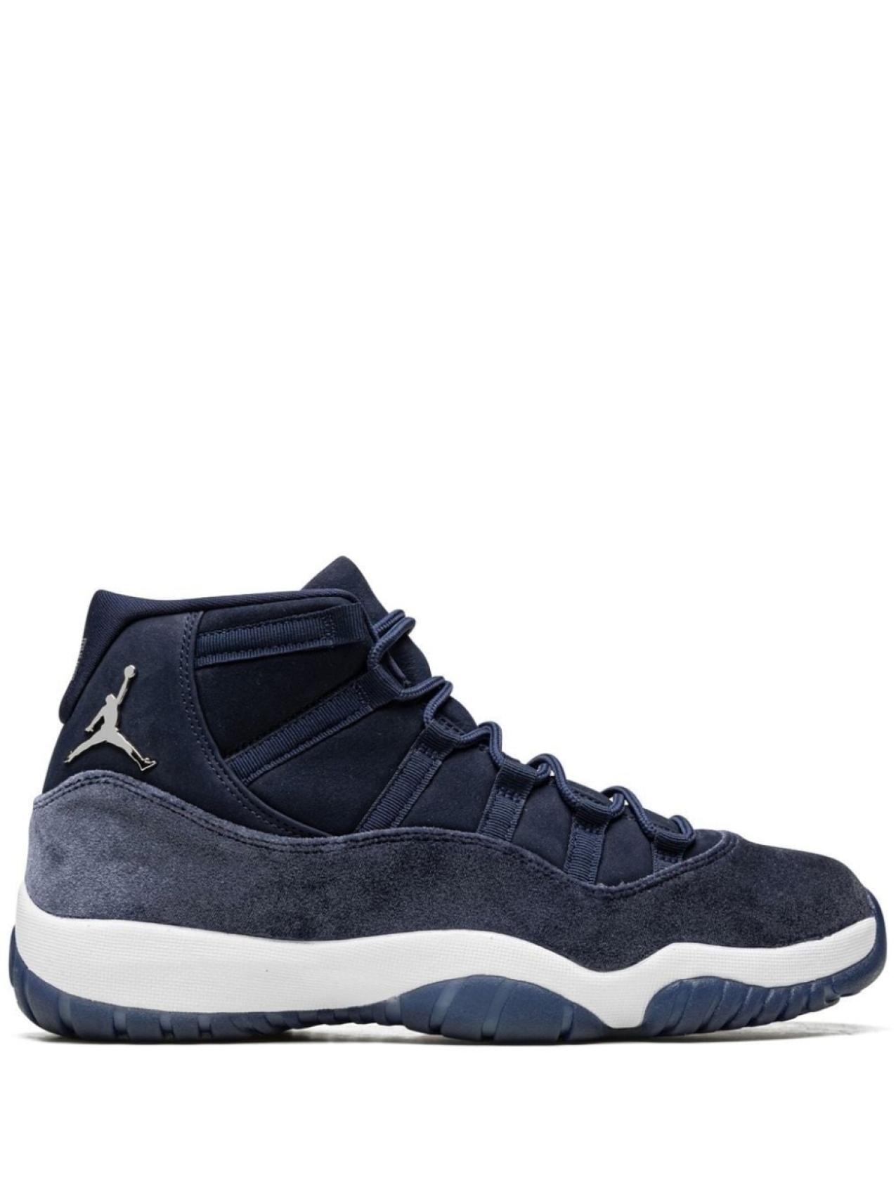 

Jordan бархатные кроссовки Air Jordan 11 Midnight Navy, синий