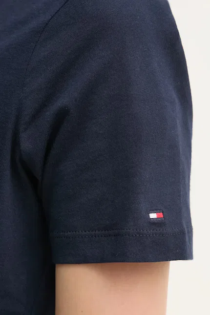 Футболка с коротким рукавом принт Tommy Hilfiger, синий — фото 4