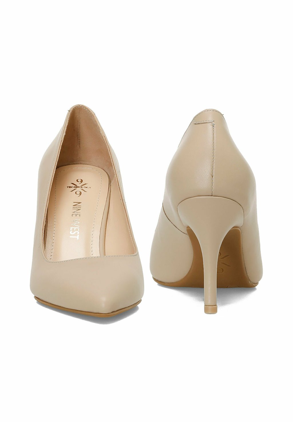 Классические туфли на каблуке COMFORT TRUDENA Nine West, цвет Nude — фото 4