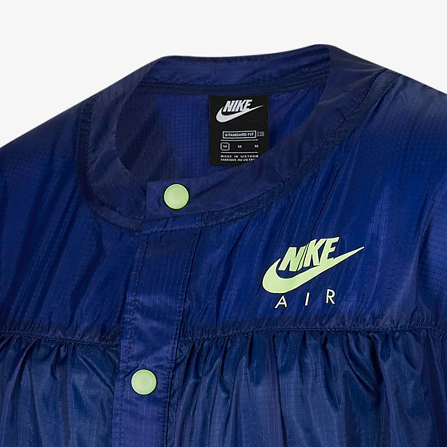 Детская куртка Nike с круглым вырезом синяя — фото 3