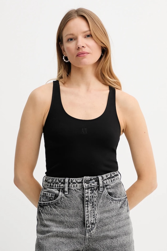 

Топ Armani Exchange, черный
