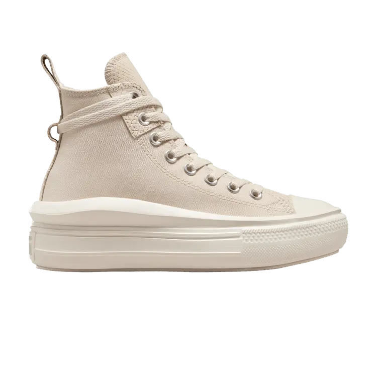 

Кроссовки Converse Wmns Chuck Taylor All Star Move High Snake Texture - Light Dune, кремовый