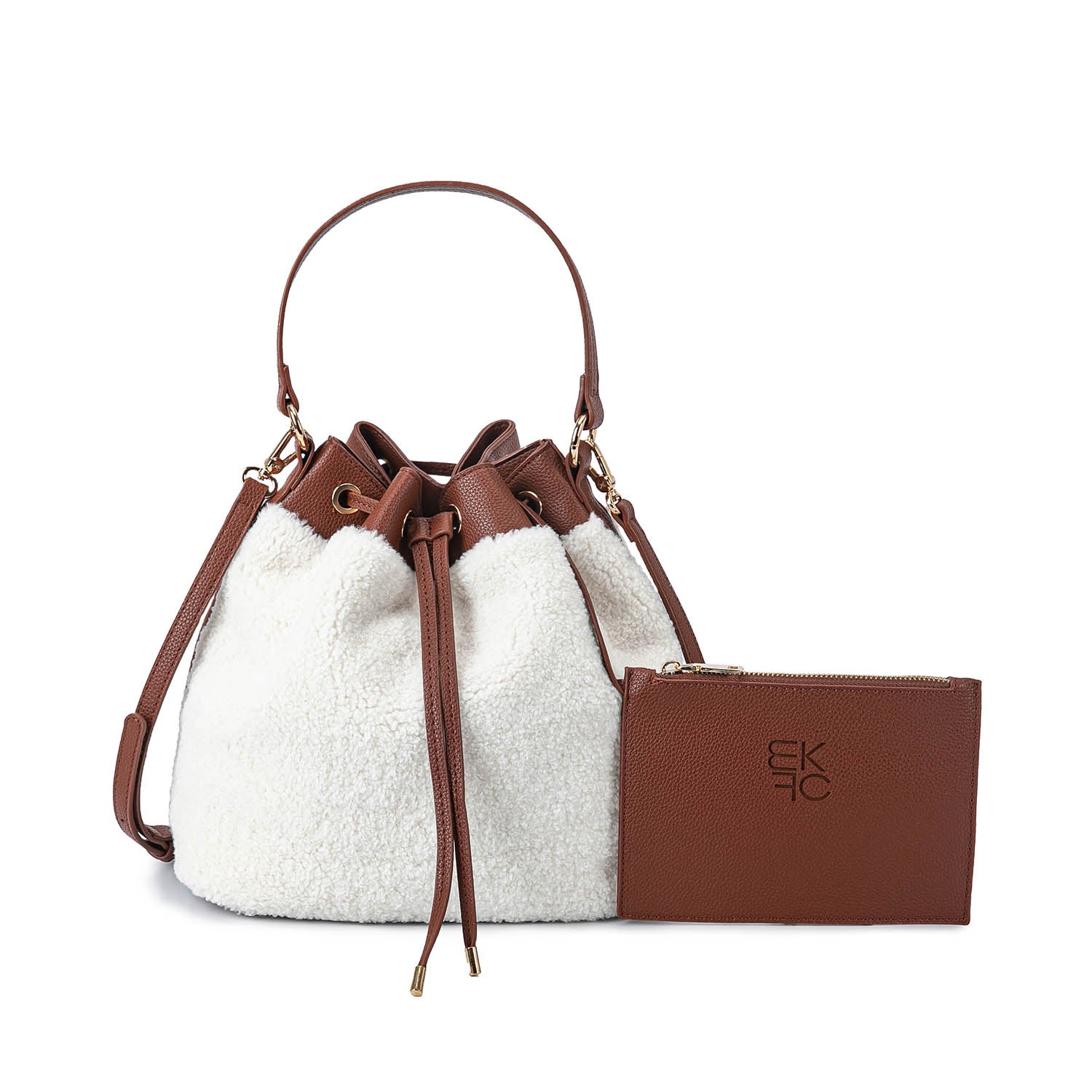 

Повседневная женская сумка Saryn Bucket Hobo от Mia K MKF Collection By Mia K., коричневый