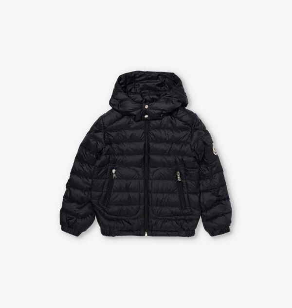 

Куртка-Пуховик с капюшоном и фирменной эмблемой Lauros для детей 4–12 лет Moncler, черный