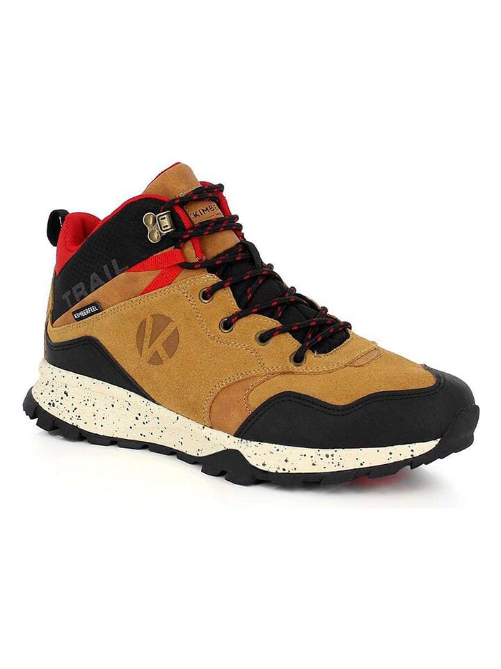 

Походная обувь Kimberfeel Leder-Wanderschuhe Marek, цвет Hellbraun/Schwarz/Rot