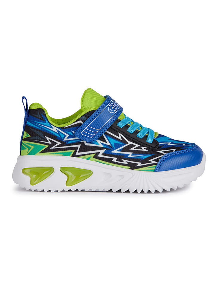 

Кроссовки на шнуровке Geox Sneakers Lights - Assister, цвет Blau/Grün