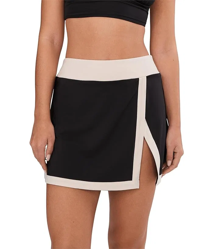 Юбка для плавания Nike Bold Color Block Skirt, Black