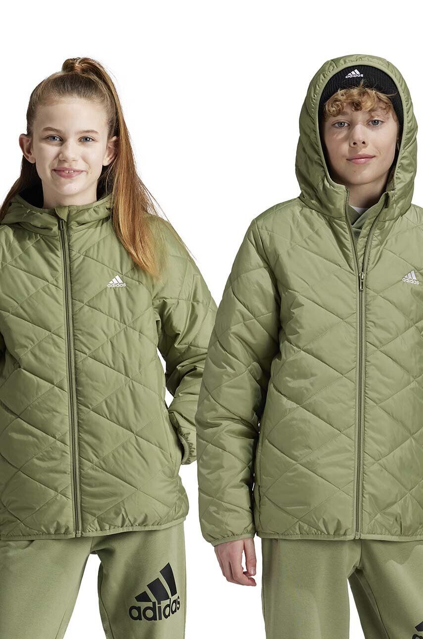 

Детская куртка adidas J LT PADKT, зеленый